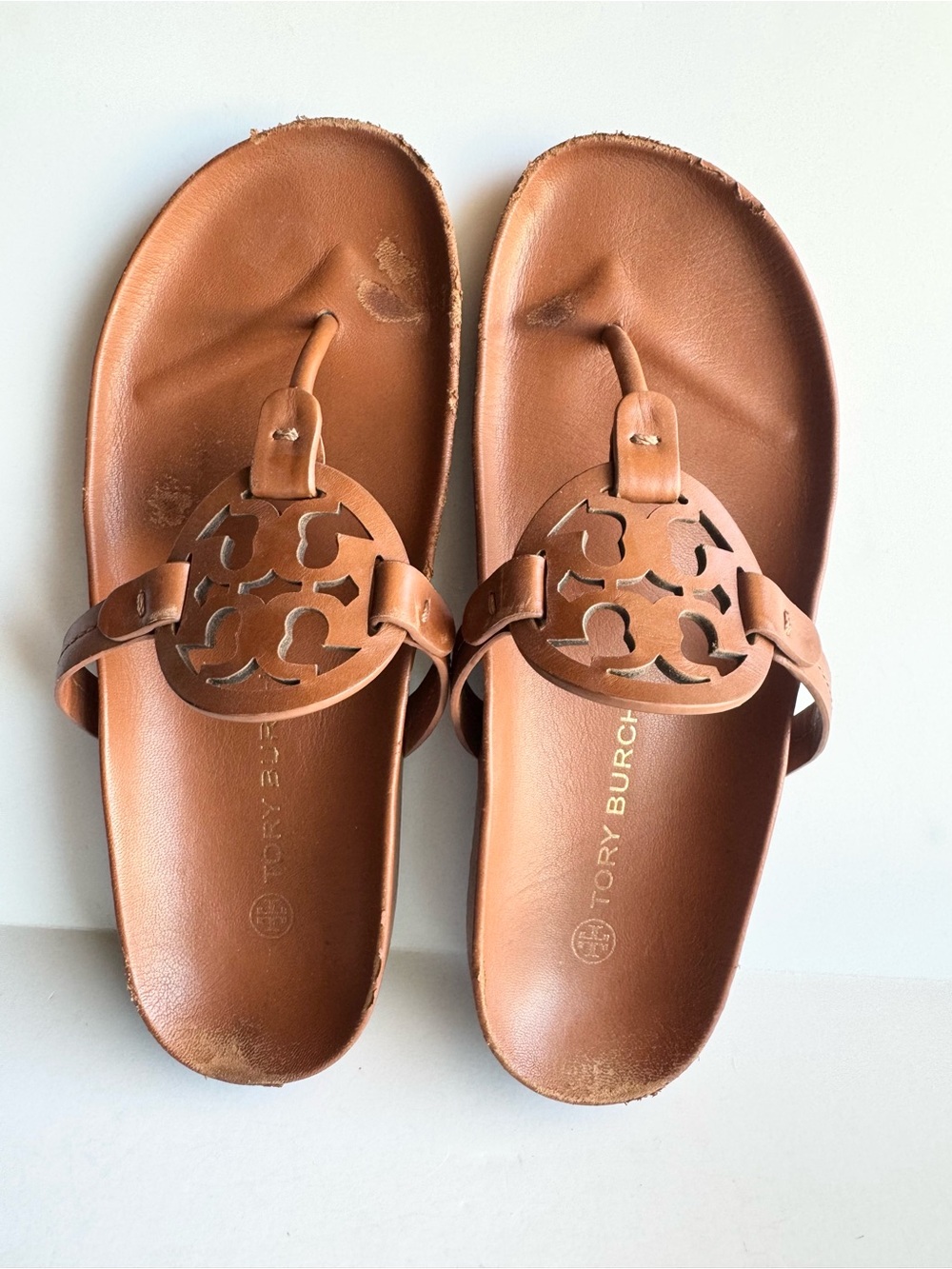 Tory Burch Miller Cloud Sandals Size 8.5 - Picture 3 of 13